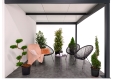 Garden House with gazebo and terrace for relax